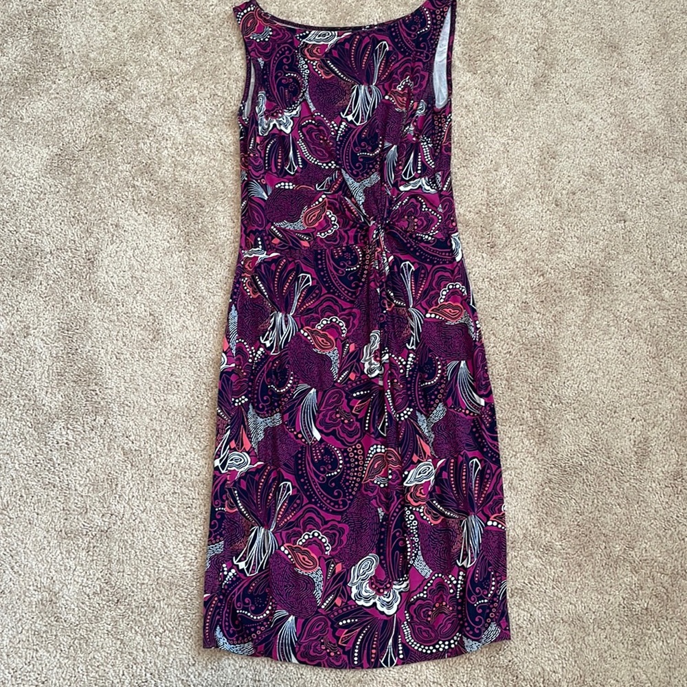 Twist front sleeveless dress from Ann Taylor